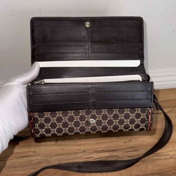 🤎Celine Macadam Canvas & Leather Bag & Wallet-SET🤎 - Picture 14 of 17